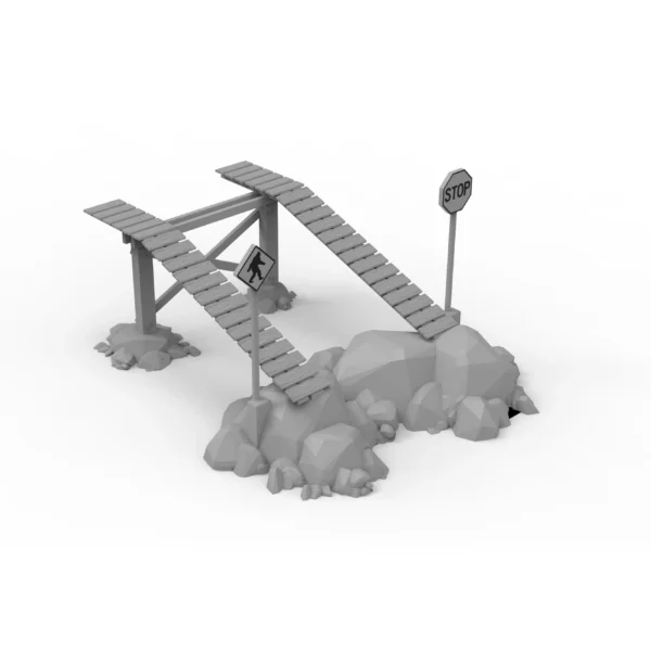 Modular Wooden Bridge